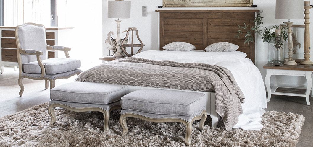 Chambre style provence campagne
