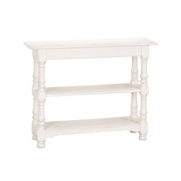 Console blanche en bois - Harmonie