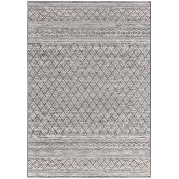 Tapis beige à motifs 120x170 - Boho