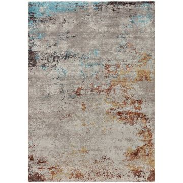 Tapis abstrait multicolore 120x170 - Magma