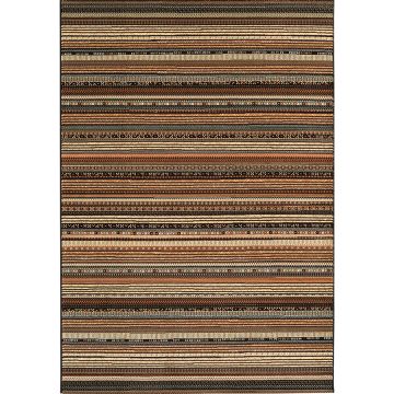 Tapis contemporain multicolore 135x200 - Graduation