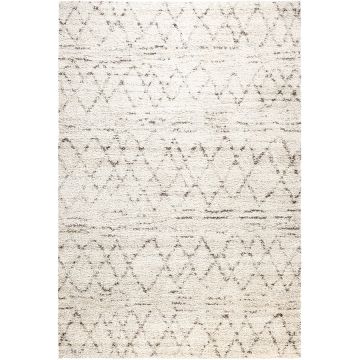 Tapis berbère beige 120x170 - Flocon