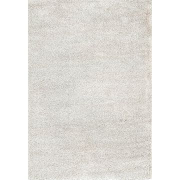 Tapis à poils mi-longs beige clair 120x170 - Cirrus