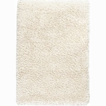 Tapis à poils longs blanc cassé 120X170 - Céleste