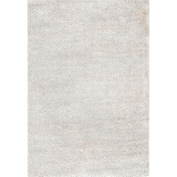 Tapis à poils mi-longs beige clair 200x290cm - Cirrus