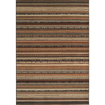 Tapis contemporain multicolore 200x290 - Graduation