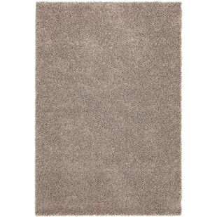 Tapis à poils mi-longs beige 160x230cm - Cirrus