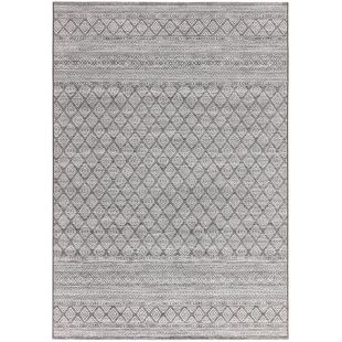 Grand tapis beige à motifs 200x290 - Boho