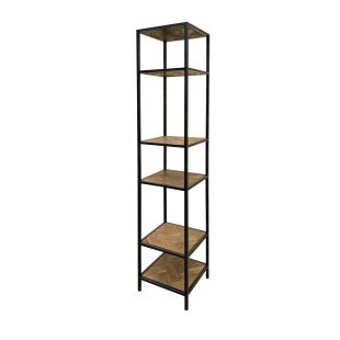 Etagère 40cm en bois et métal - Haussmann