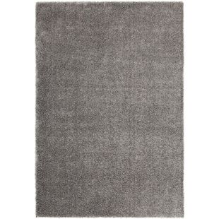 Tapis à poils mi-longs bleu gris 120x170 - Cirrus