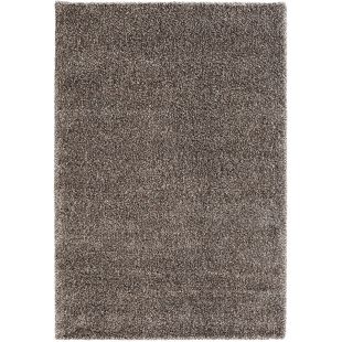 Tapis à poils mi-longs marron glacé 120x170 - Cirrus