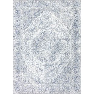 Tapis persan bleu gris 125x180cm - Caldeira