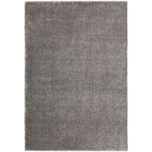 Tapis à poils mi-longs gris foncé 200x290cm - Cirrus