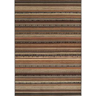 Tapis contemporain multicolore 160x230 - Graduation