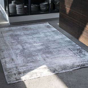 Tapis beige et gris 160x230 - Givre