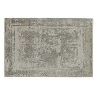 Tapis beige et gris 200x290 - Givre