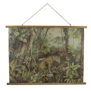 Toile murale Jungle 75 cm x 100 cm