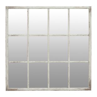 Miroir fenêtre en épicéa massif - Les Miroirs d'Interior's