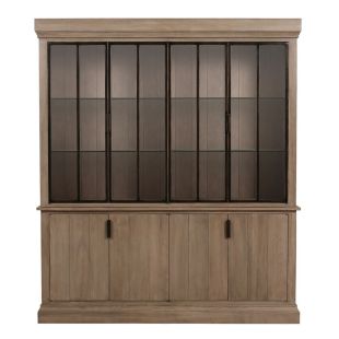 Buffet vaisselier contemporain en frêne massif - Demeure