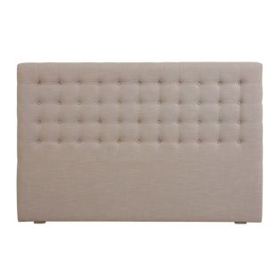 Tête de lit capitonnée 180 cm en frêne et en tissu - Capucine