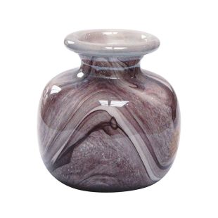 Vase violet en verre